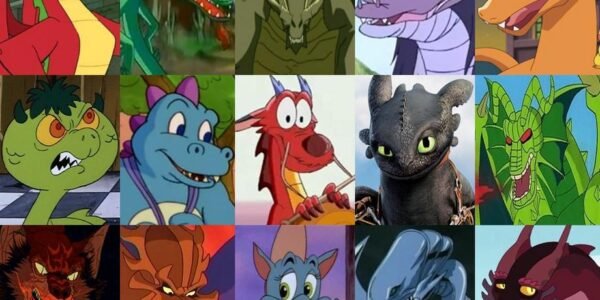 cartoon dragon