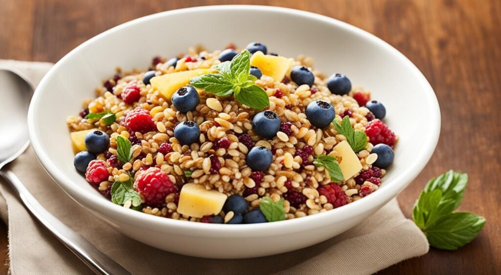 ancient grain in a healthy cereal nyt