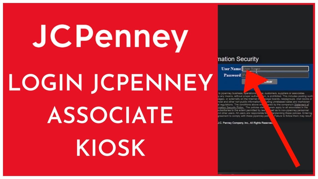 jcp associate kiosk